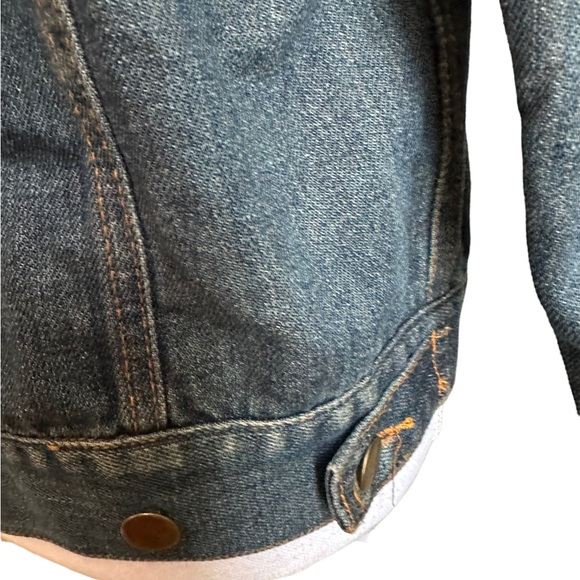 Forever 21 Studded Button Down Denim Jacket All Size - Picture 13 of 17